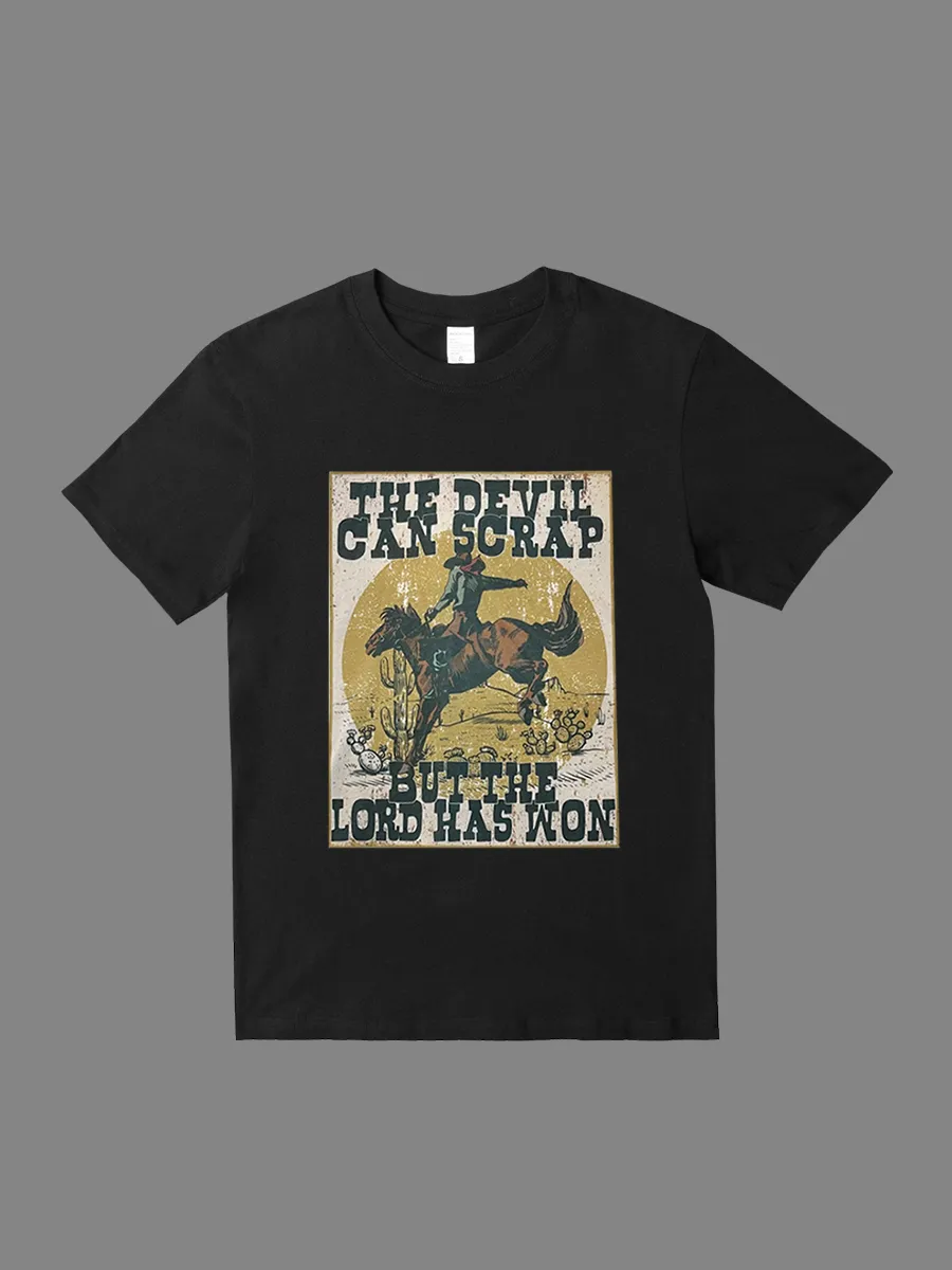 Devils can be discarded, Wild West T-shirt