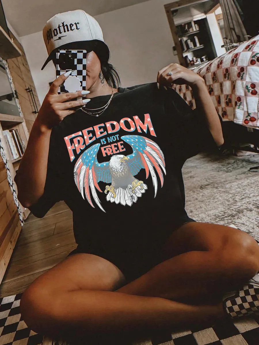 Freedom is not free graphic tee