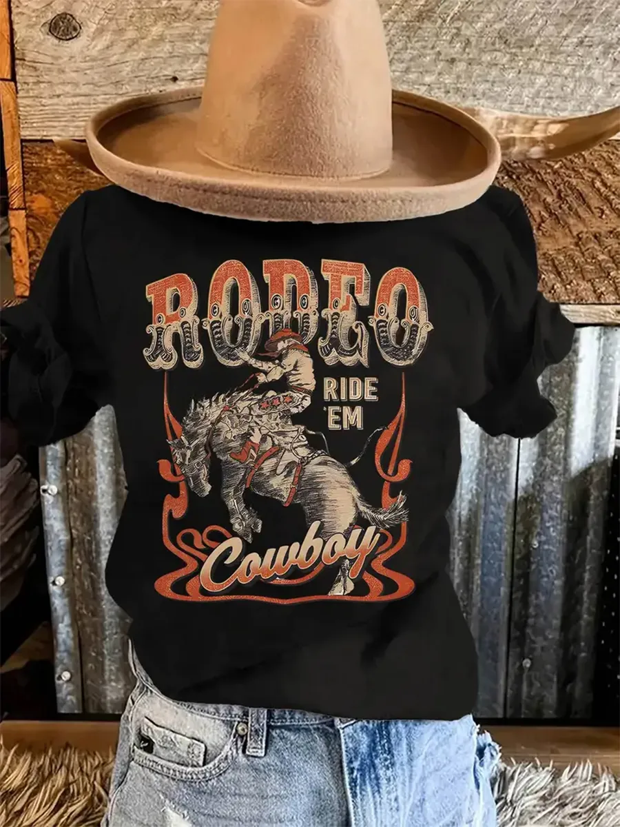 Retro Country Western Ranch Graphic Tee