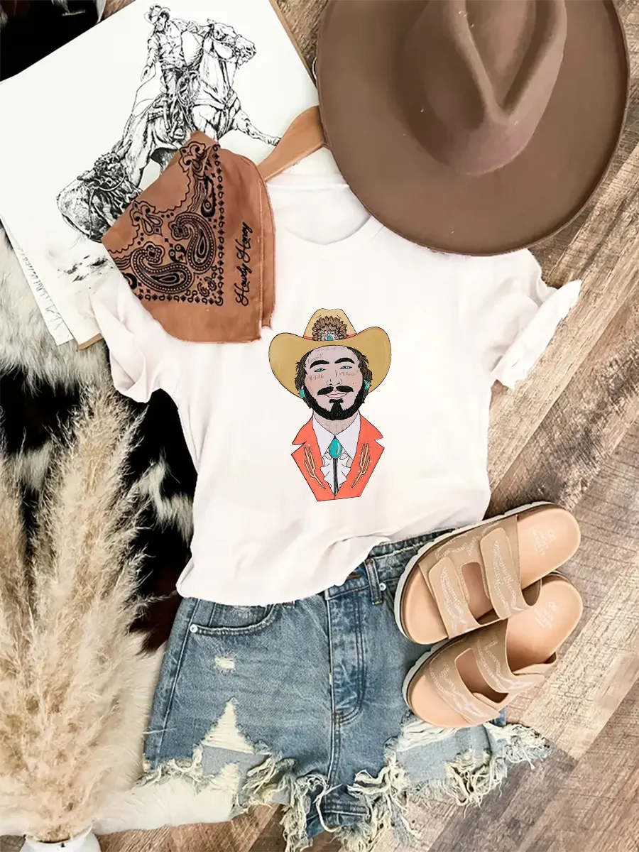 Post Malone Cowboy T-shirt