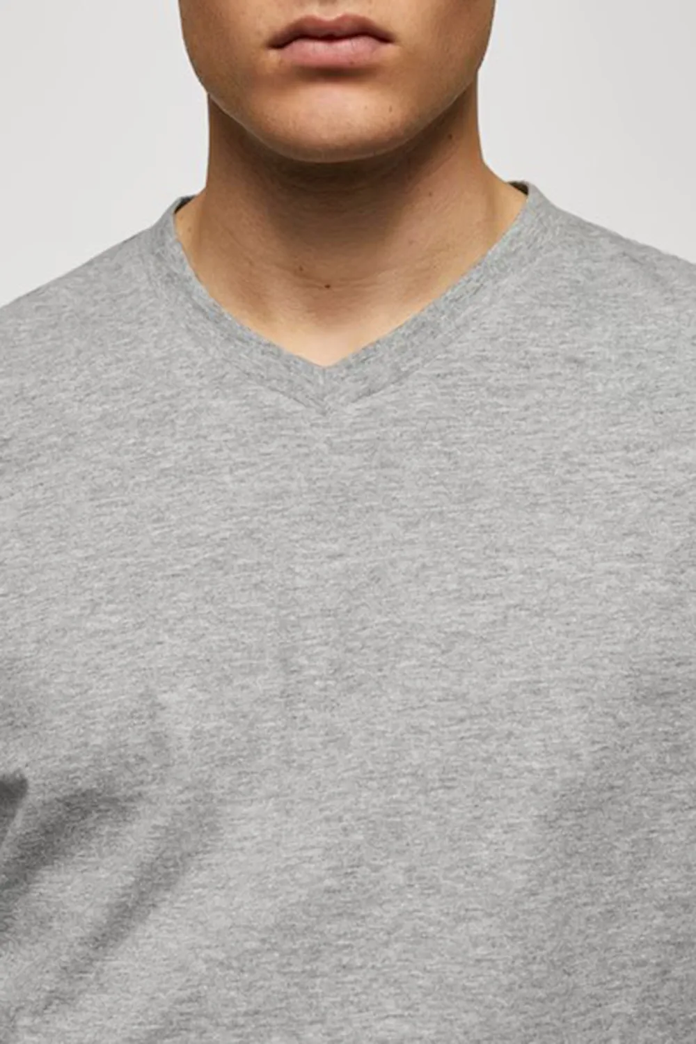 Solid Color Cotton T-shirt