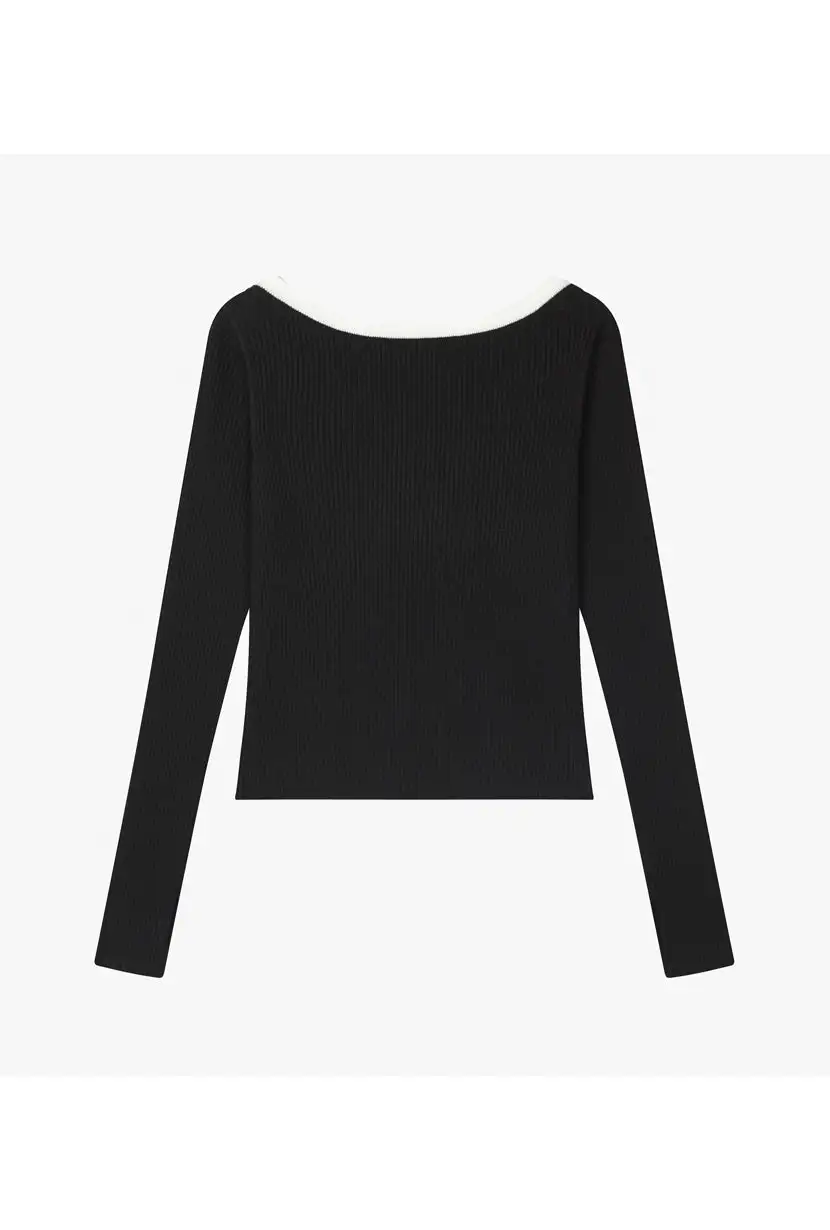 Sonnet Pearl Cardigan - Black