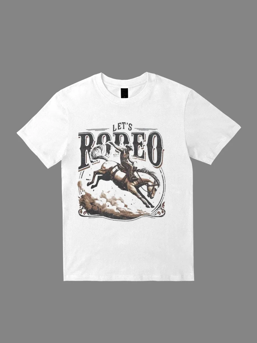 Wild West Cowboy Rodeo Thrill T-shirt