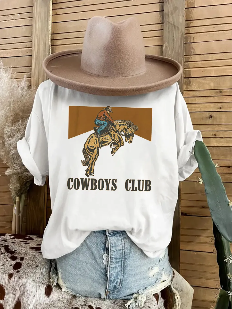 Cowboys Club Broncots T-shirt