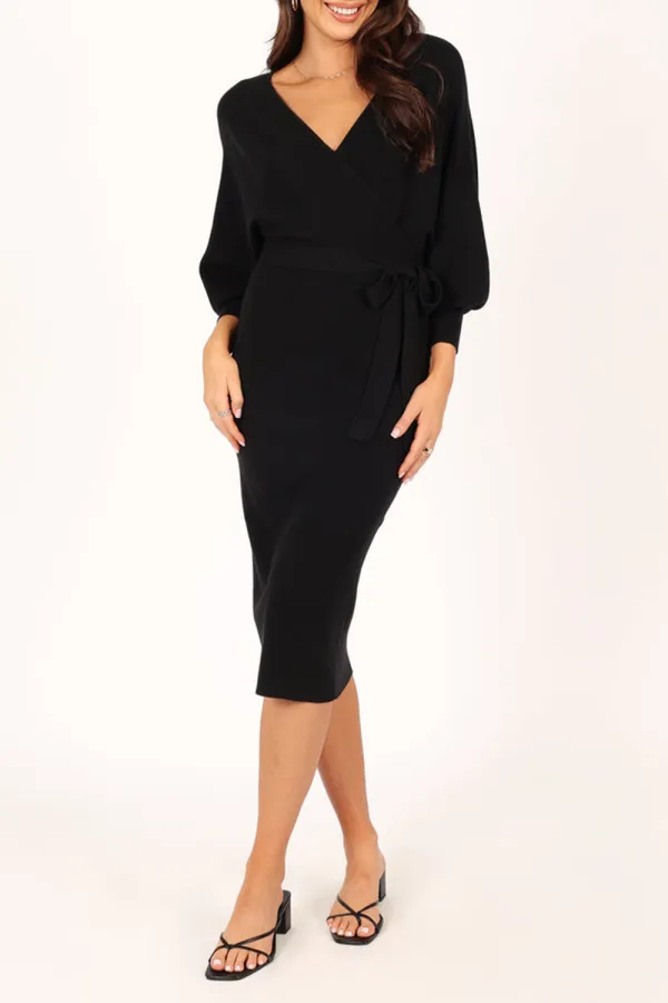 NATE DRESS - BLACK