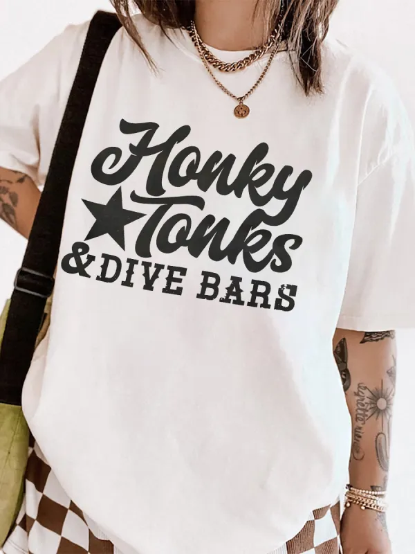 Honky Tonks and Dive Bars T-shirt