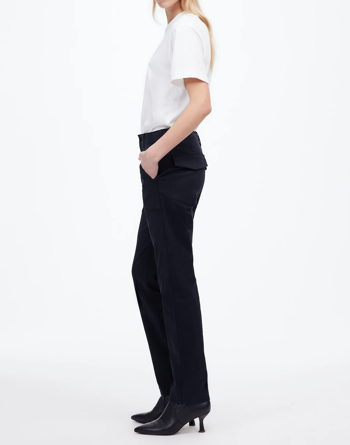 The Slim Straight Utility Pant in Garment Dye