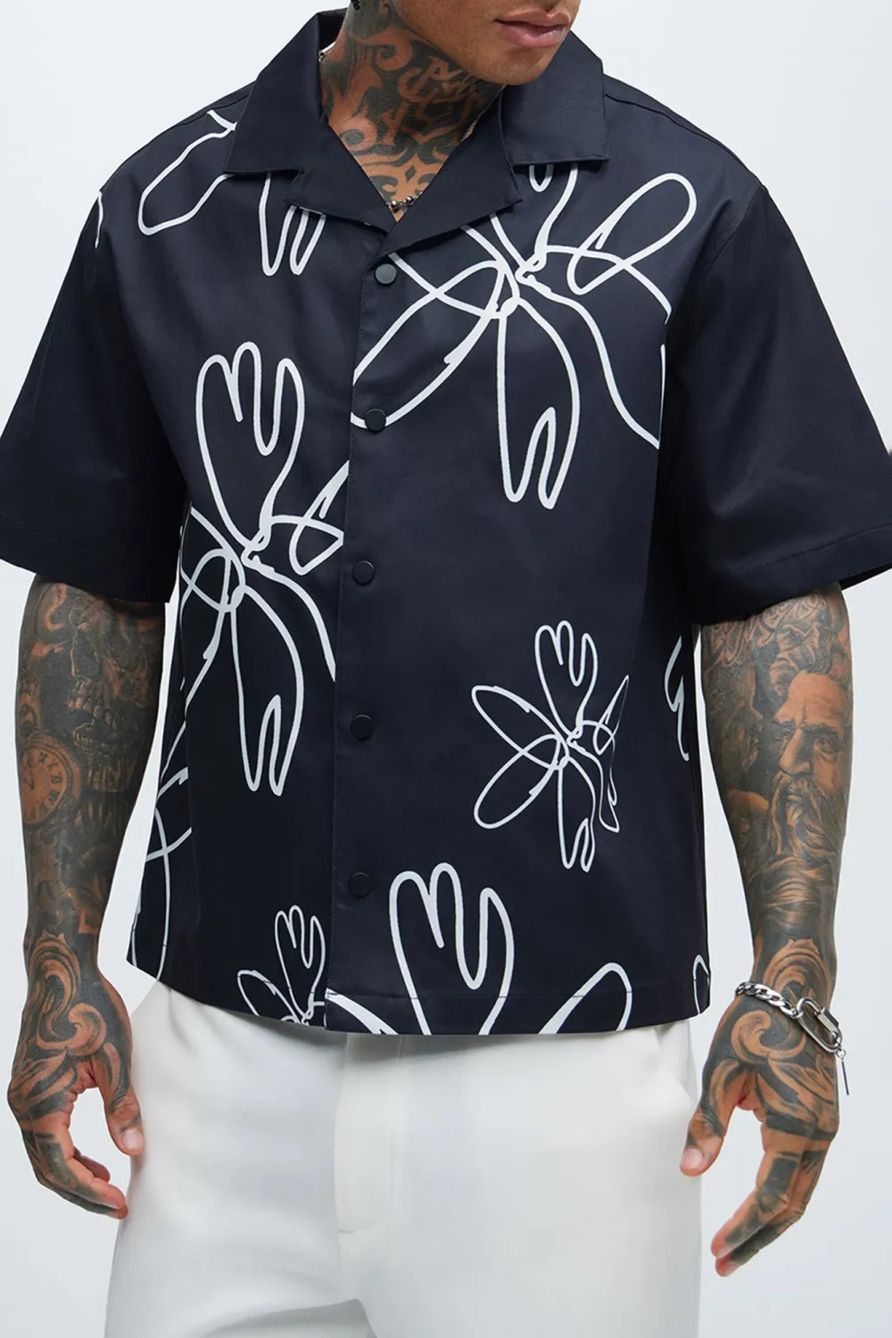 Carver Graffiti Shirt - Off White