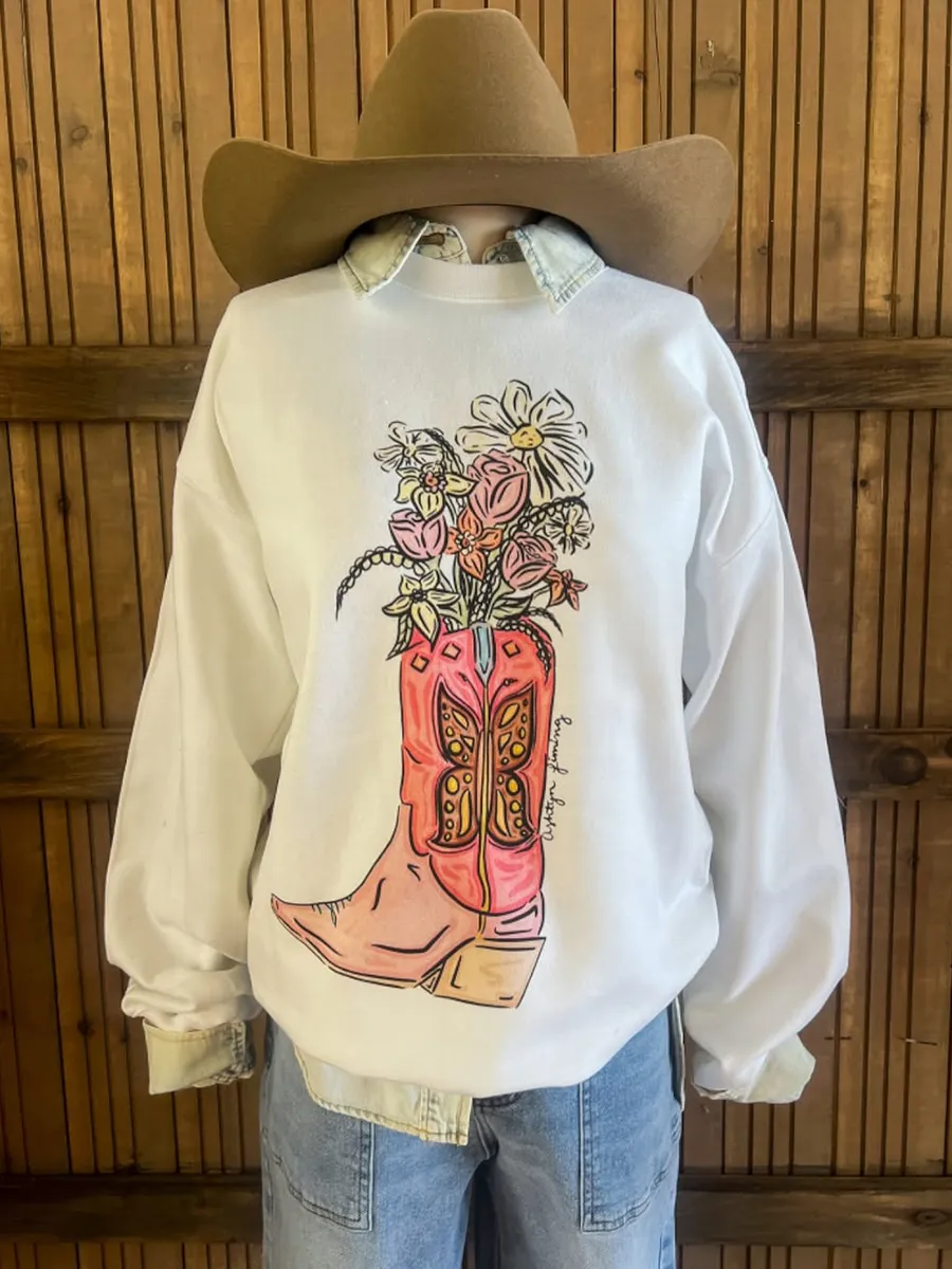 WILDFOWER BOOTS SWEATSHIRT