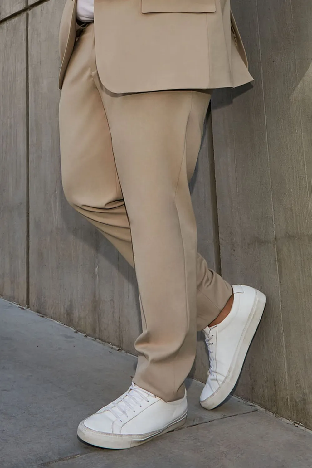 Daily Stretch Slim Trouser - Tan