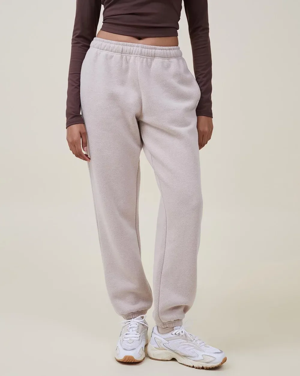 Plush Gym Track Pants