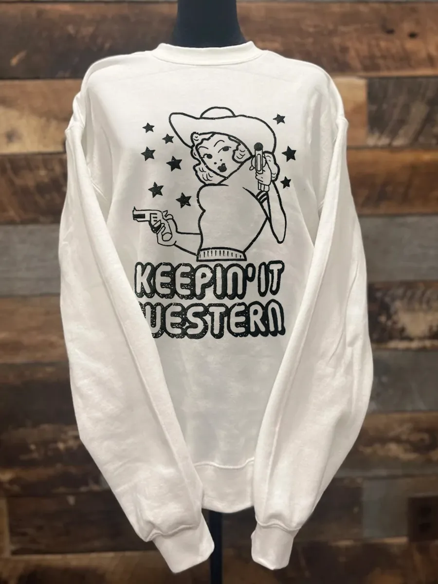 Keepin' It Western Sweatshirt