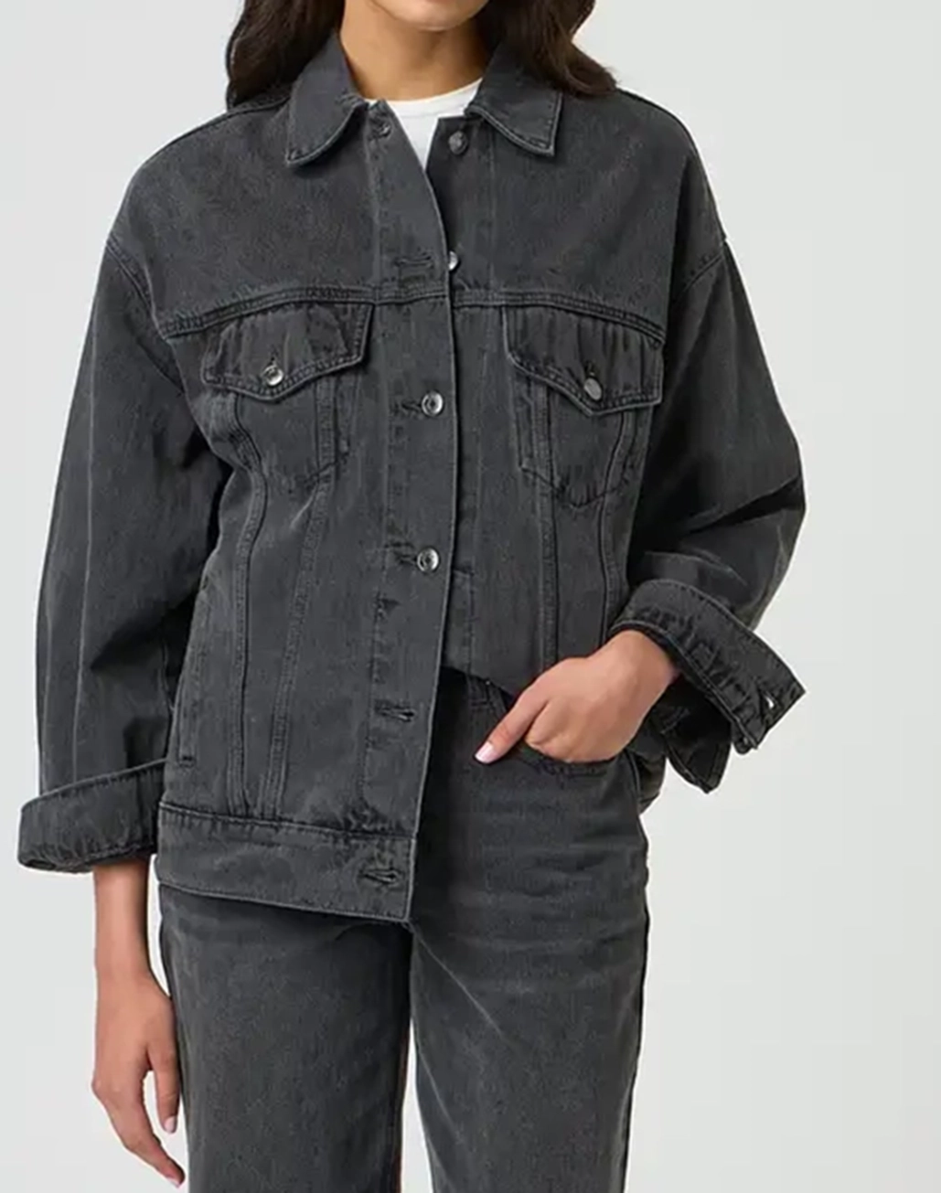 Longline Denim Jacket