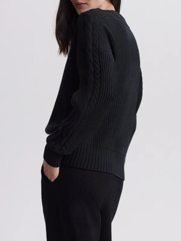 Vera Button Neck Sweater