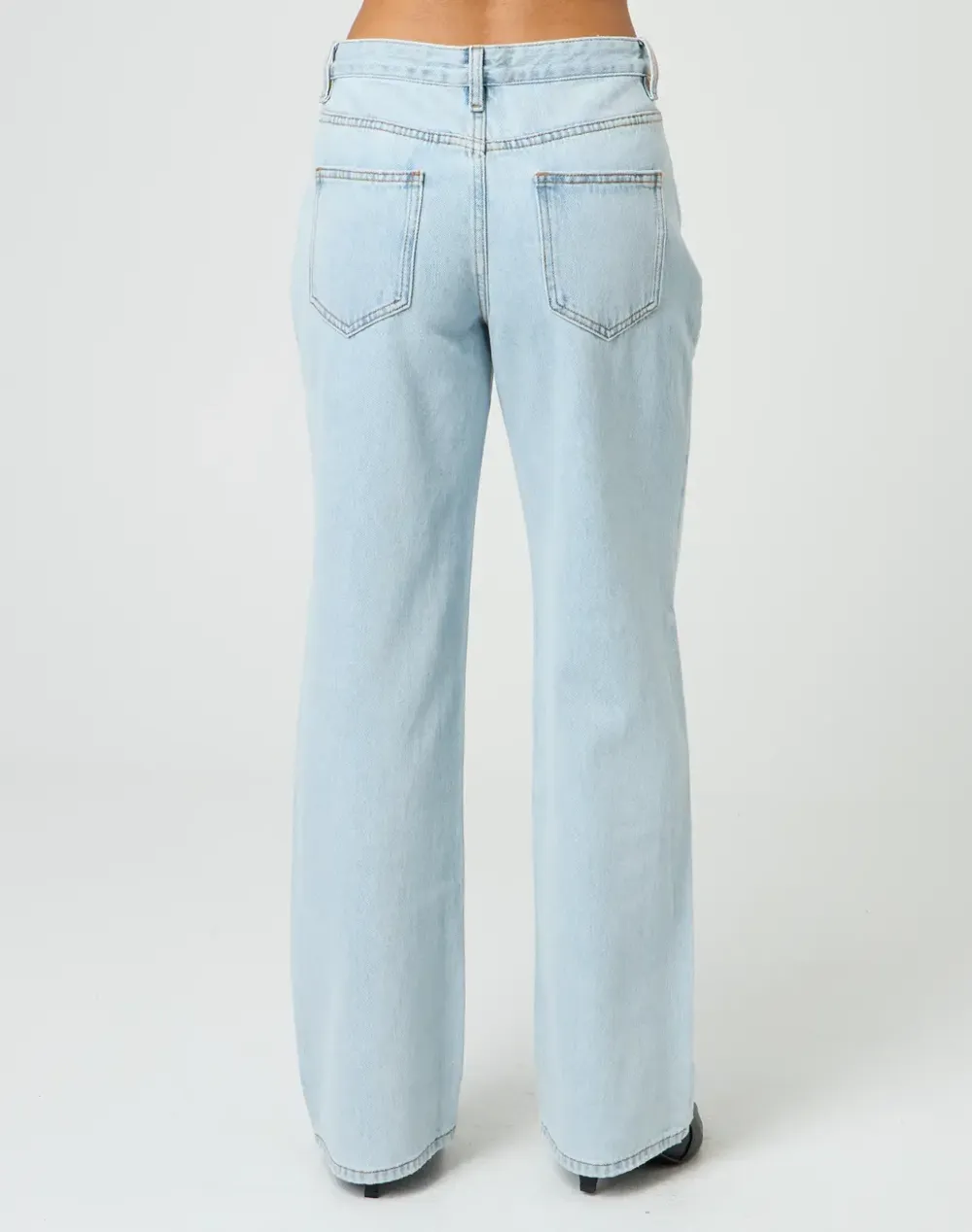 Low Rise Straight Leg Jean