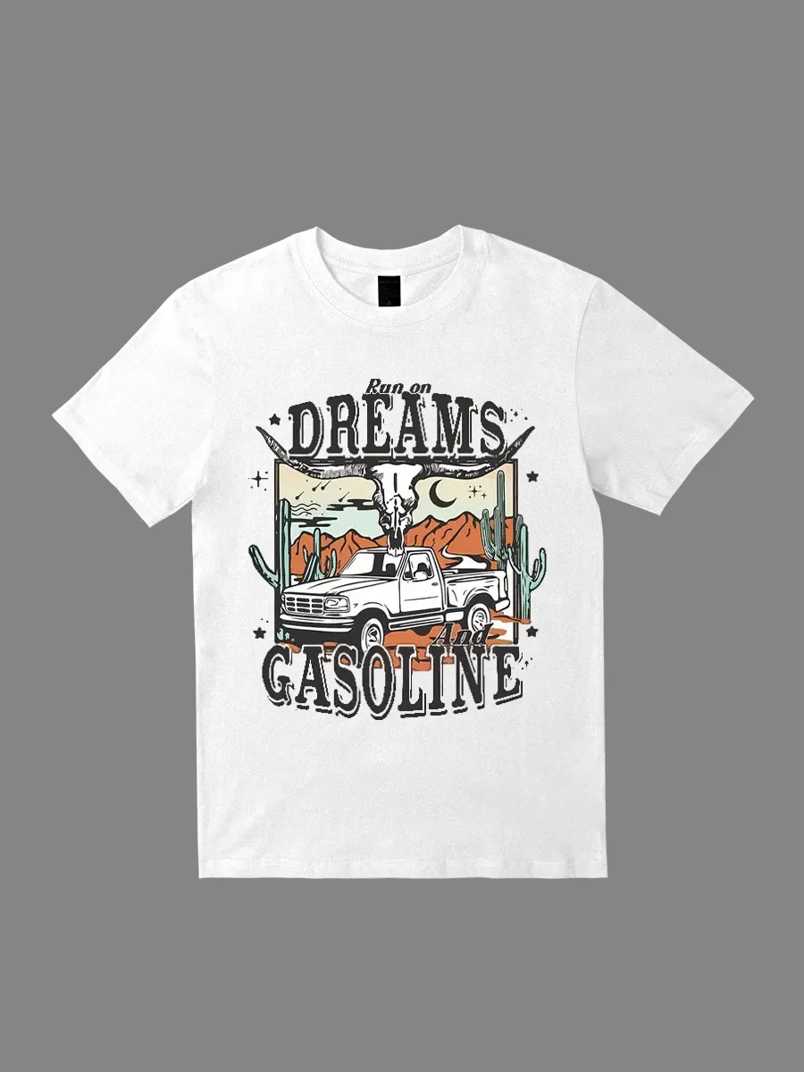 Running on Dreams & Gasoline T-shirt