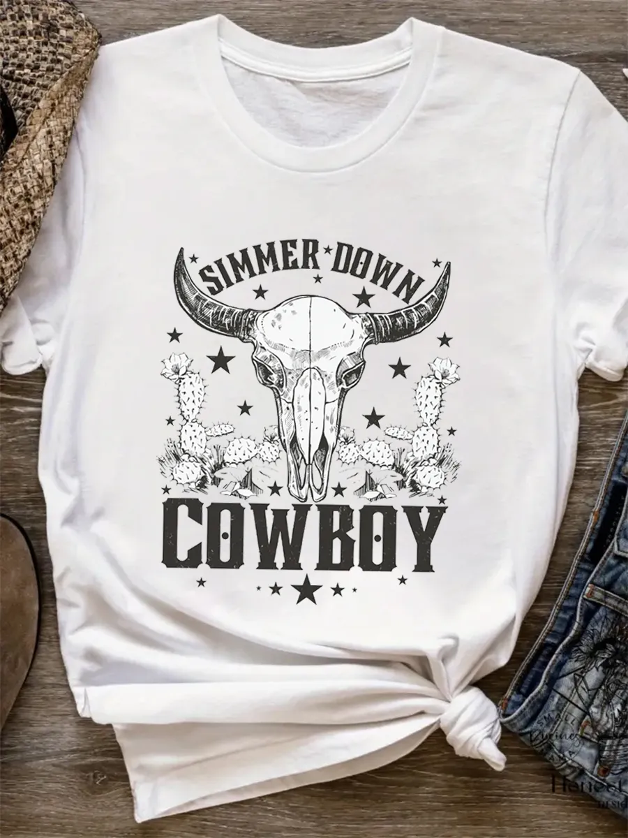 Western graphic T-shirt