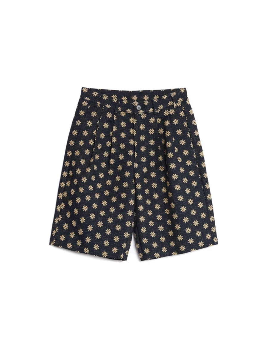 Buck Flower Tailored Shorts