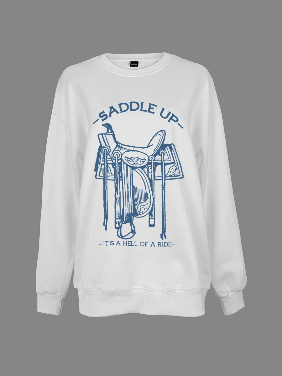 SADDLE UP sweatshirt