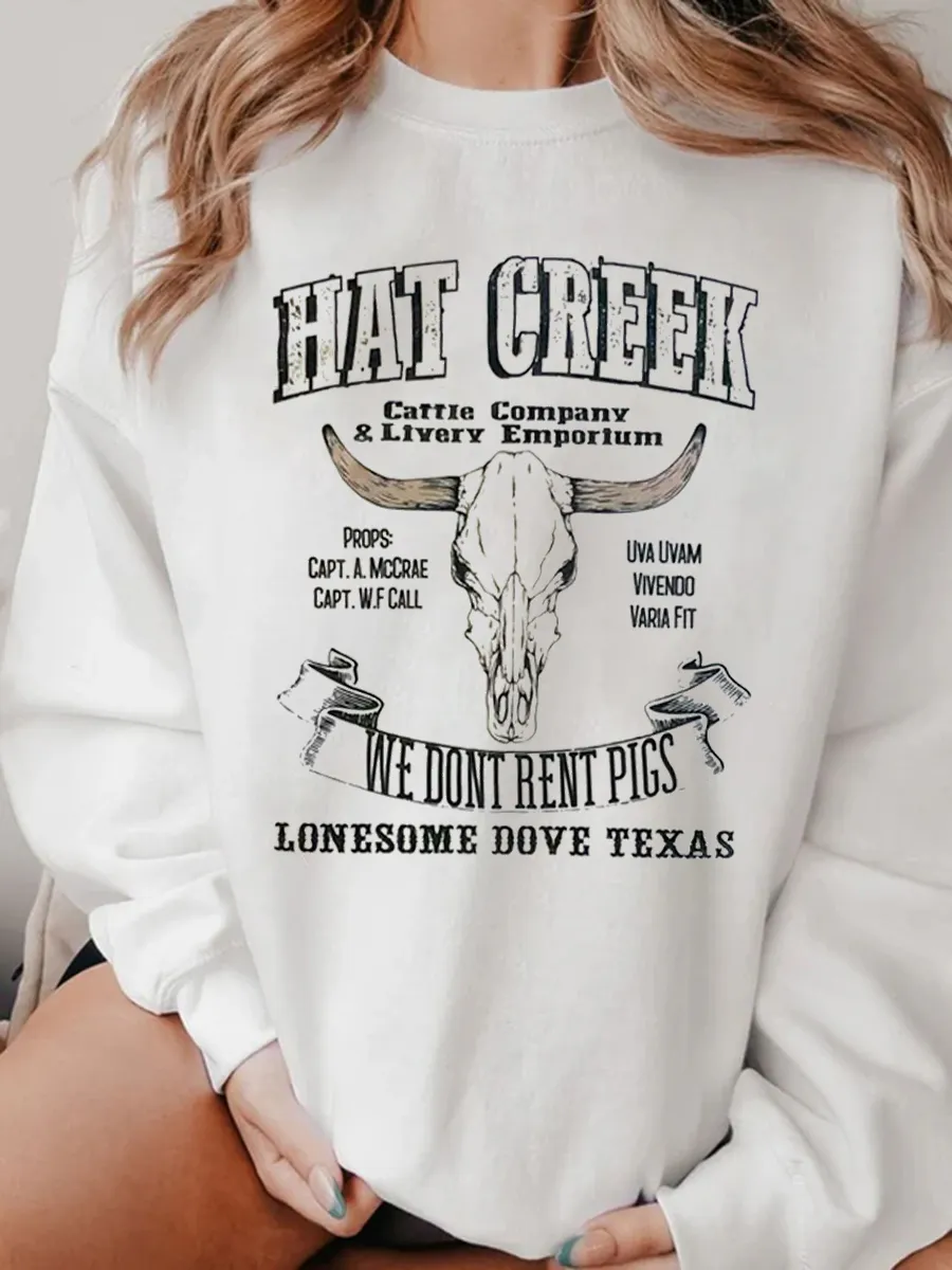 Hat Creek Pattern sweatshirt