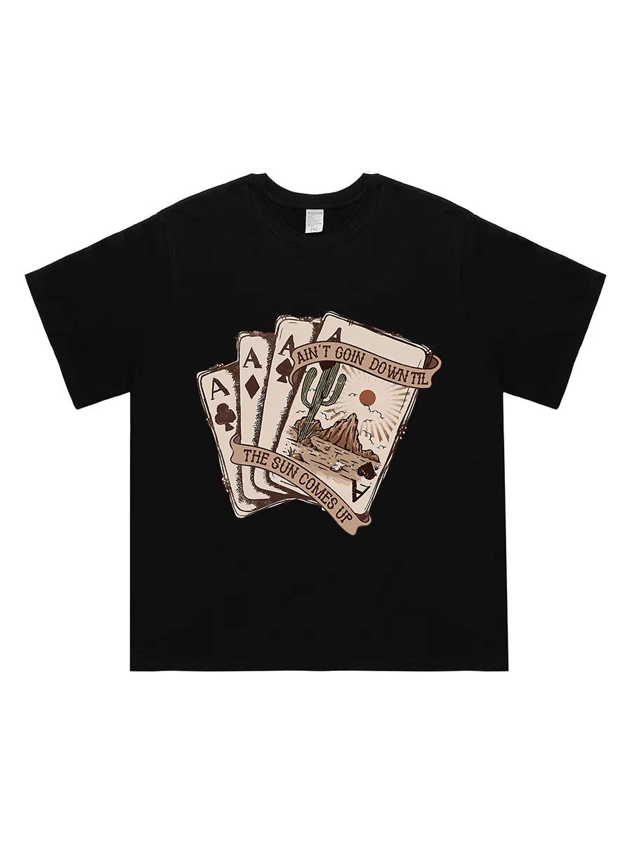 (3-Pack) Wild West Card Knight Graphic T-shirt