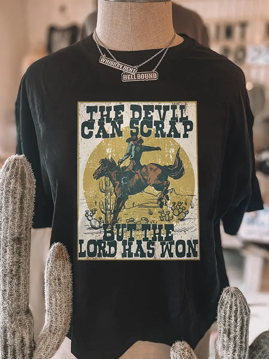 Devils can be discarded, Wild West T-shirt