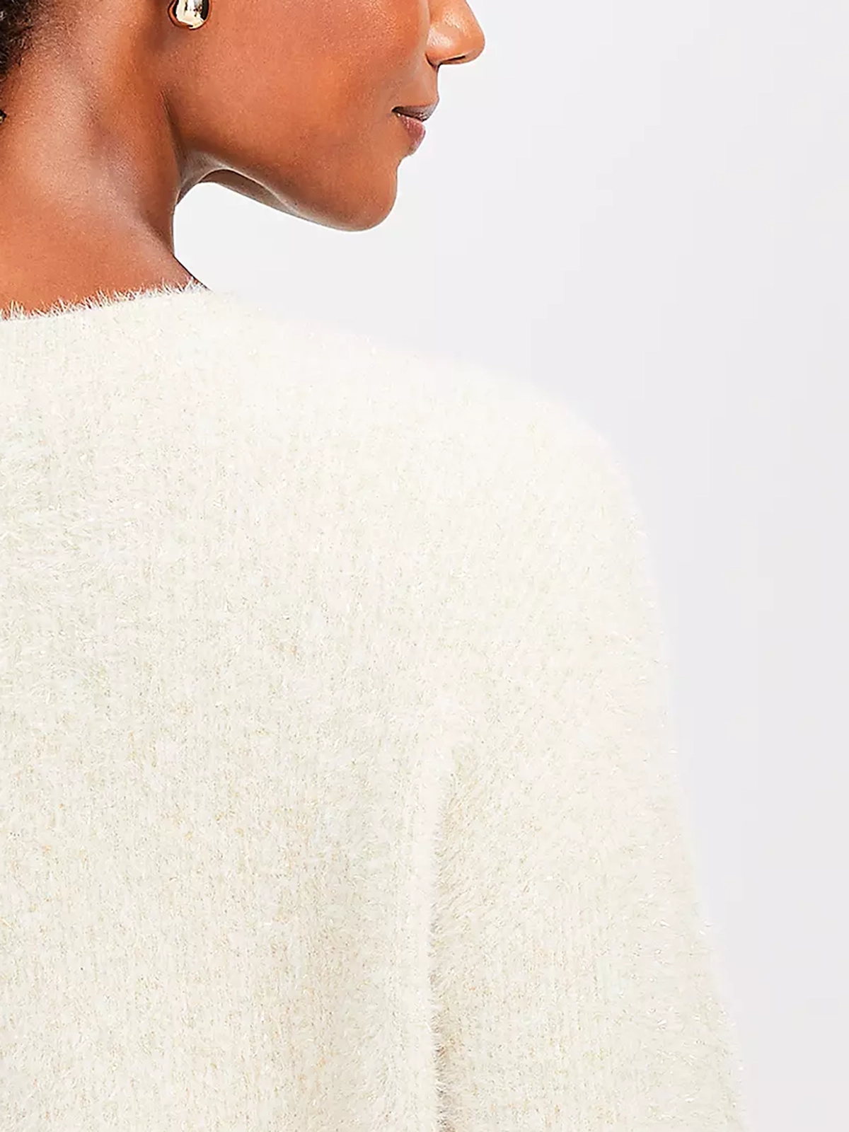 Shimmer Fuzzy Sweater