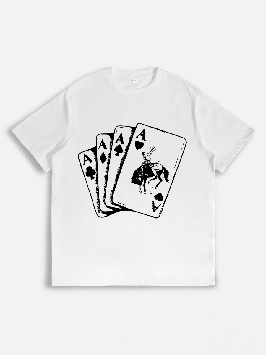 (3-Pack) Wild West Card Knight Graphic T-shirt