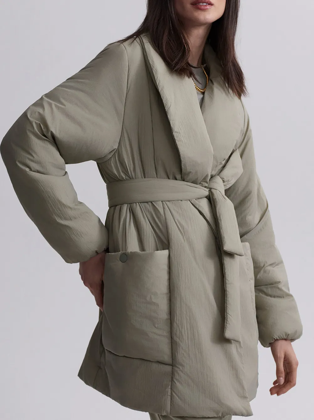 Laona Padded Wrap Jacket