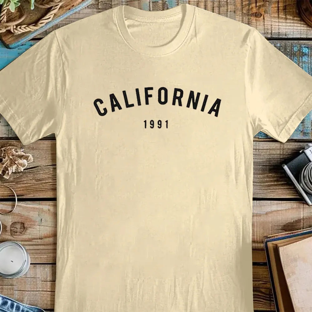 California 1991 Graphic T-shirt