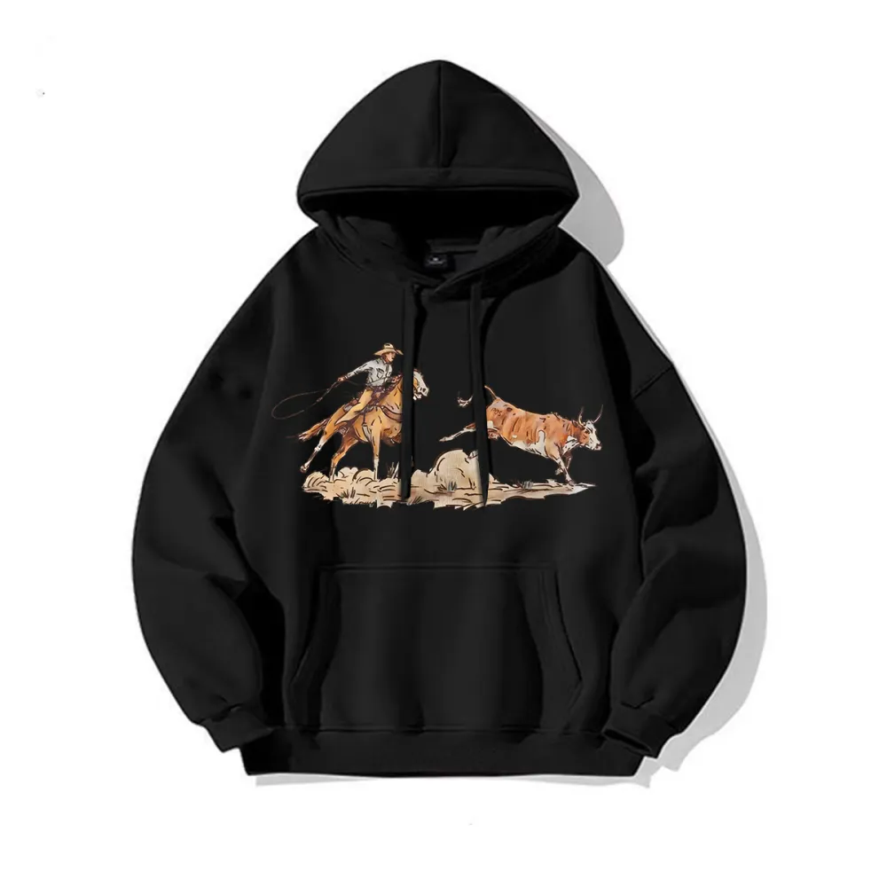 Western Cowboy Hoodie