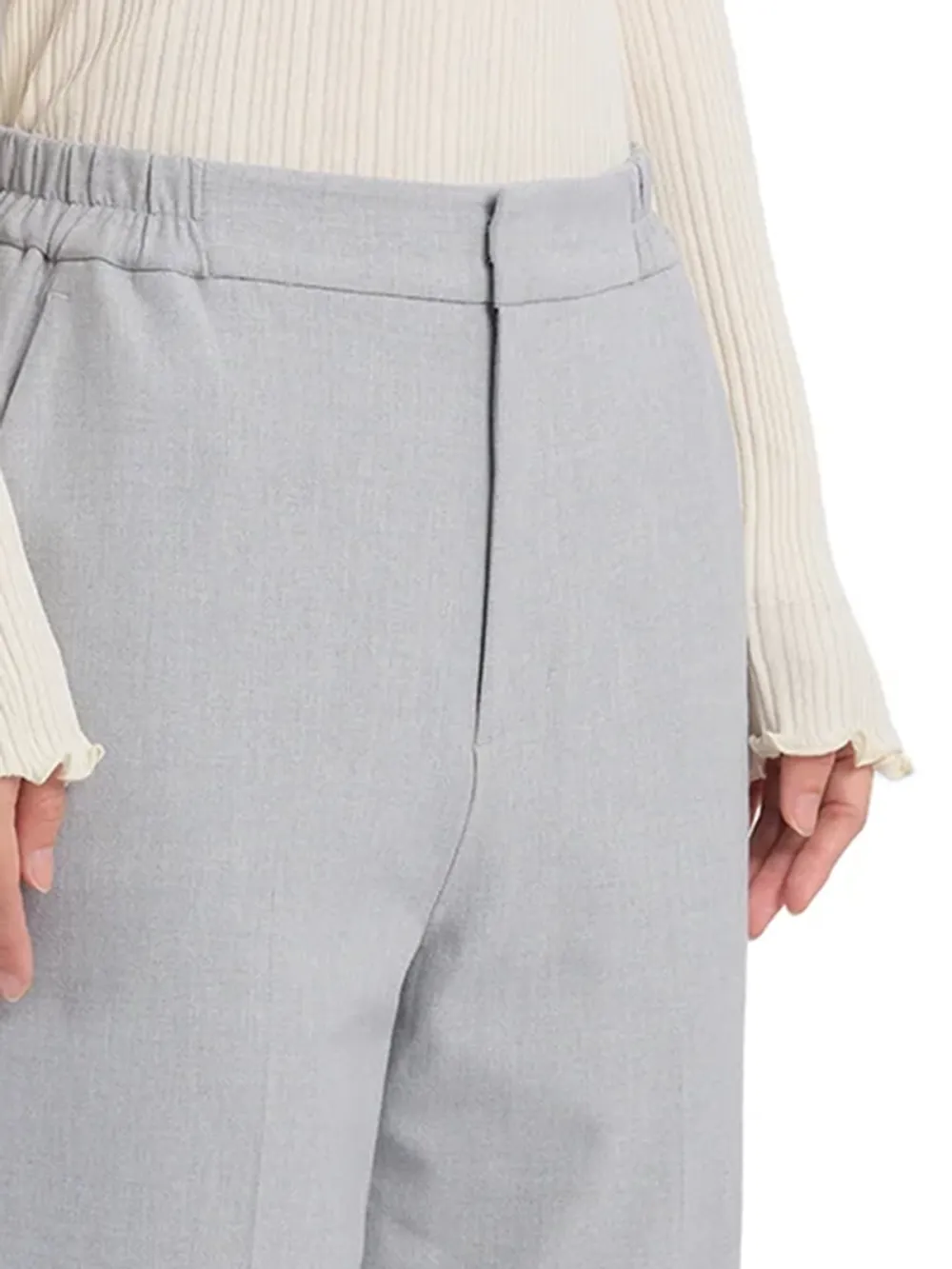 Straight-Leg Trousers