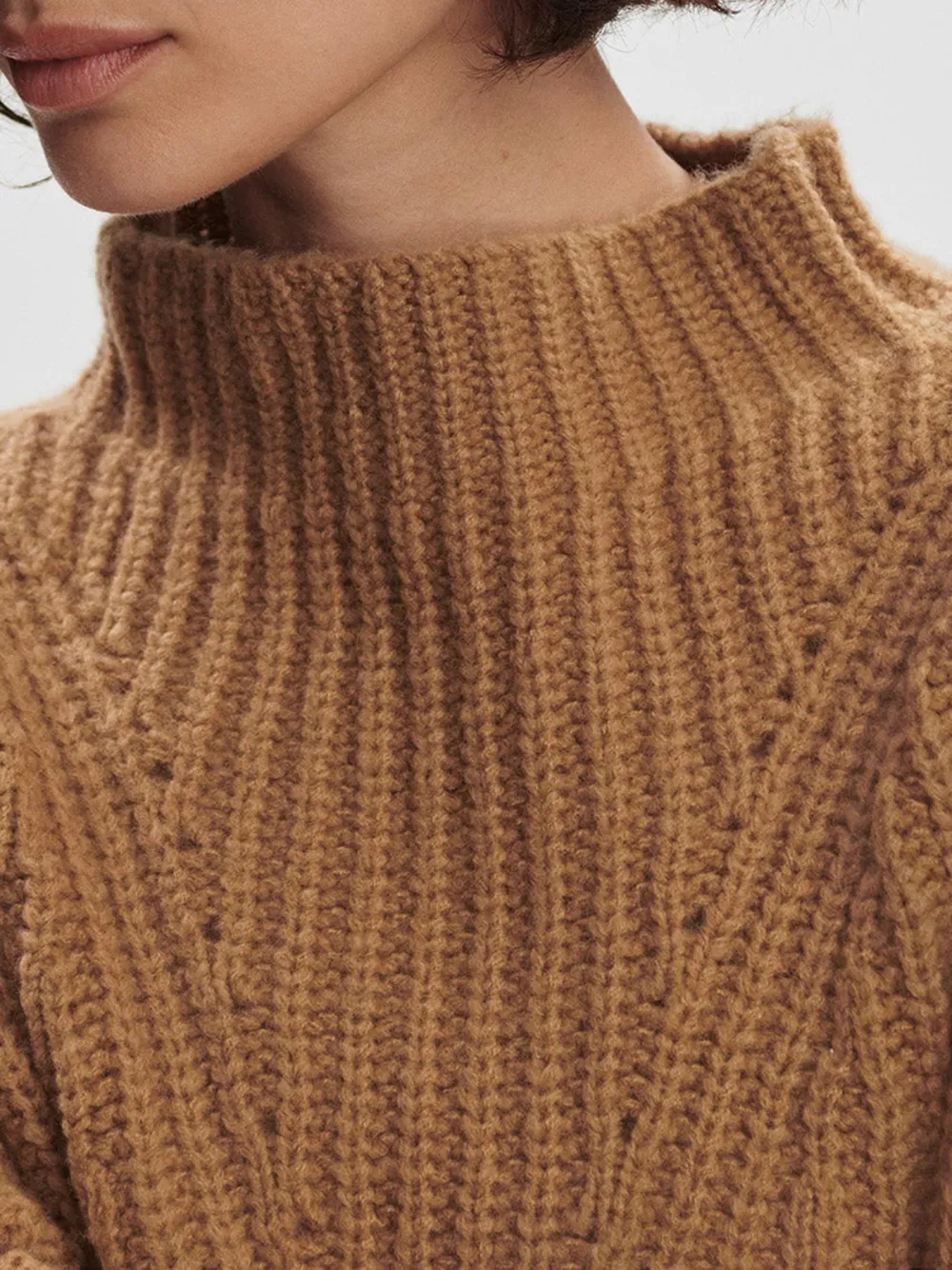 Blossom Mock Neck Sweater