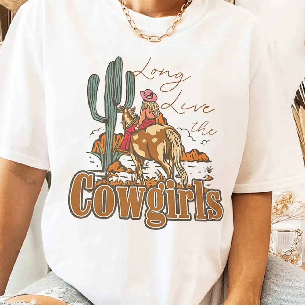 Long Live Cowgirls Tee