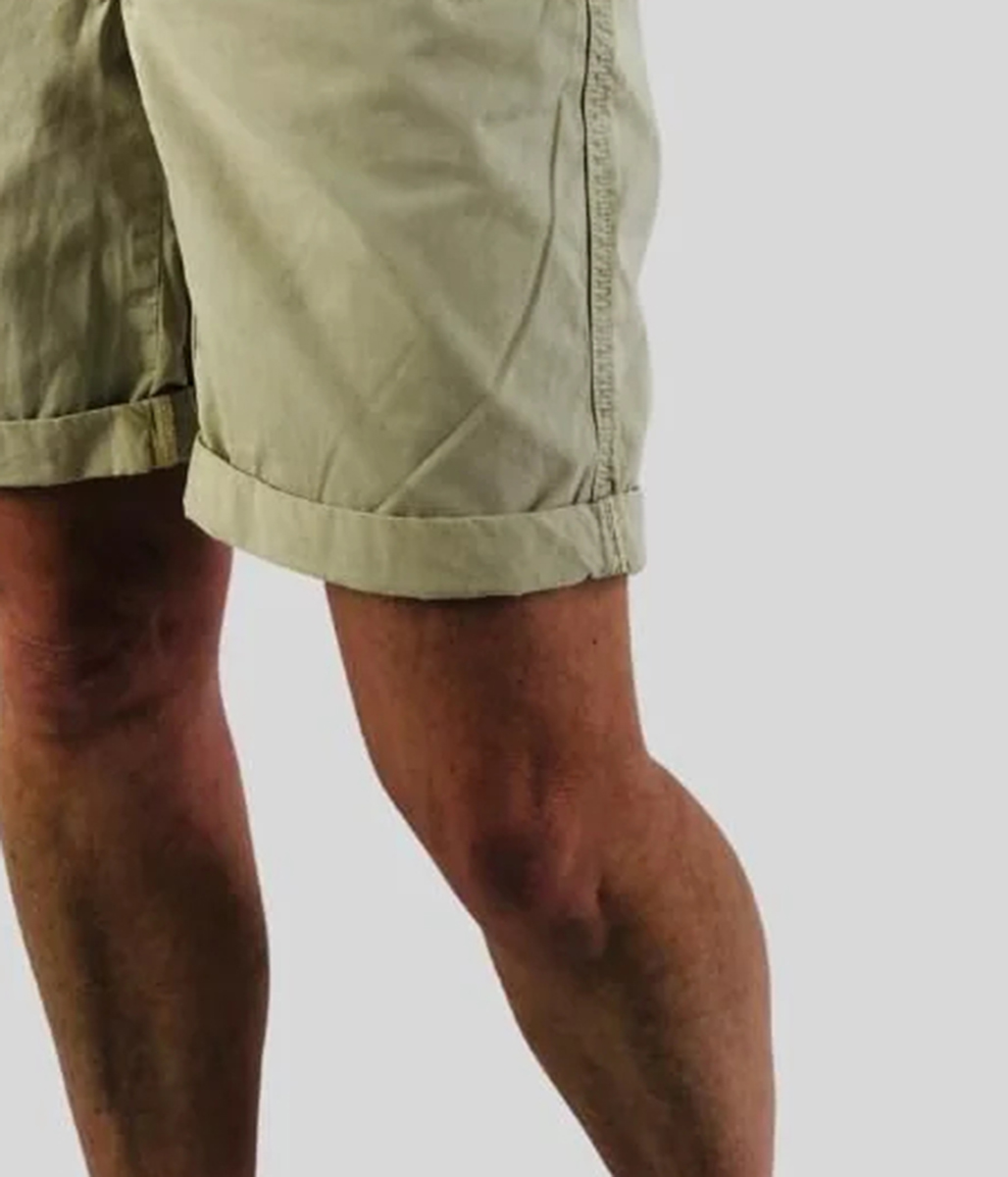 Stone Pure Cotton Chino Shorts