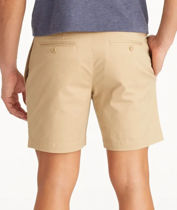 Khaki Men's Regular Shorts