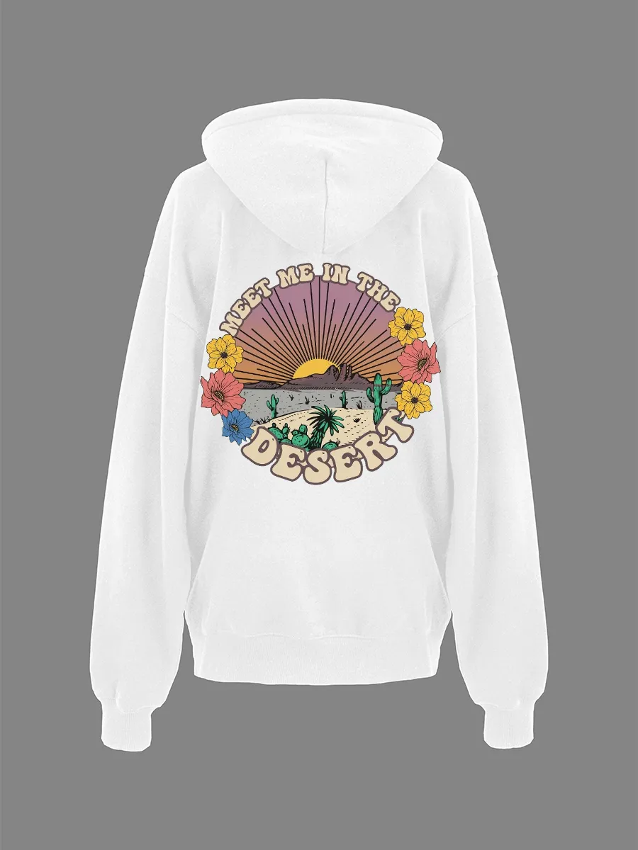 Meet Me In The Desert hoodie