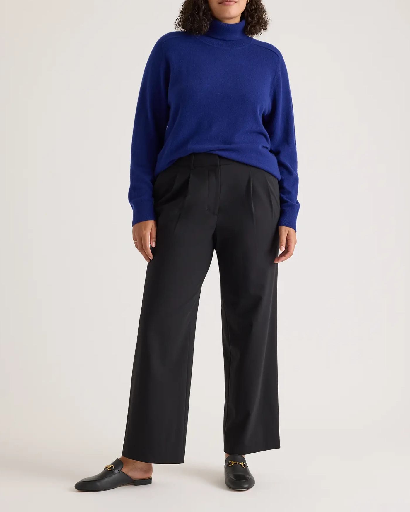 Italian Wool Pleated Trouser