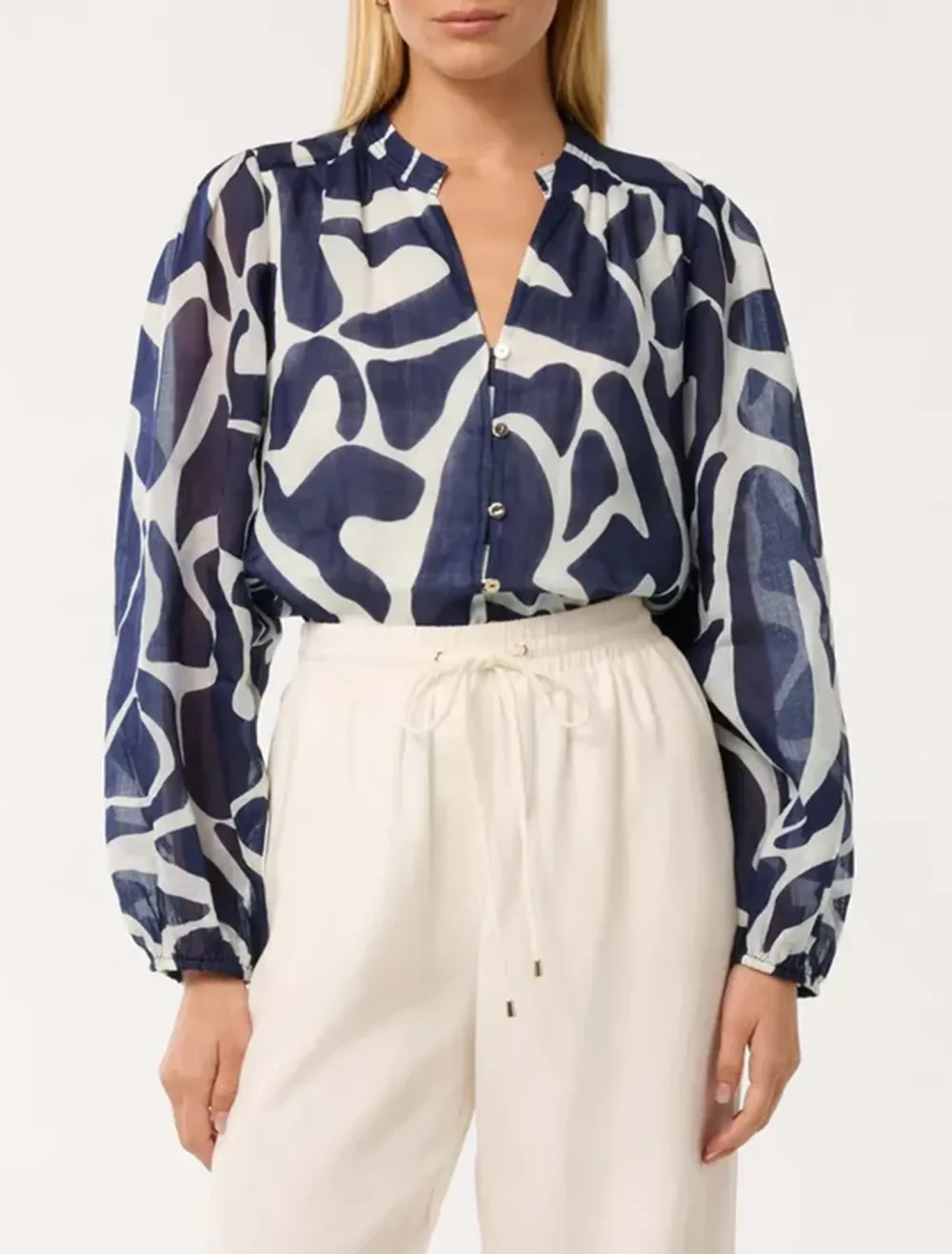 Gardenia Bardot Blouse