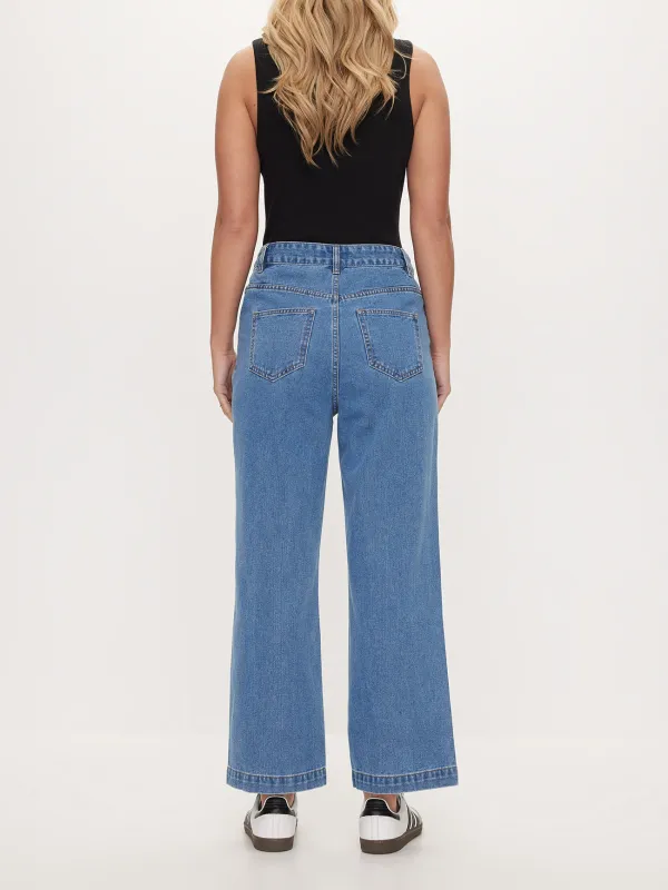 Sadie Wide Leg Jean