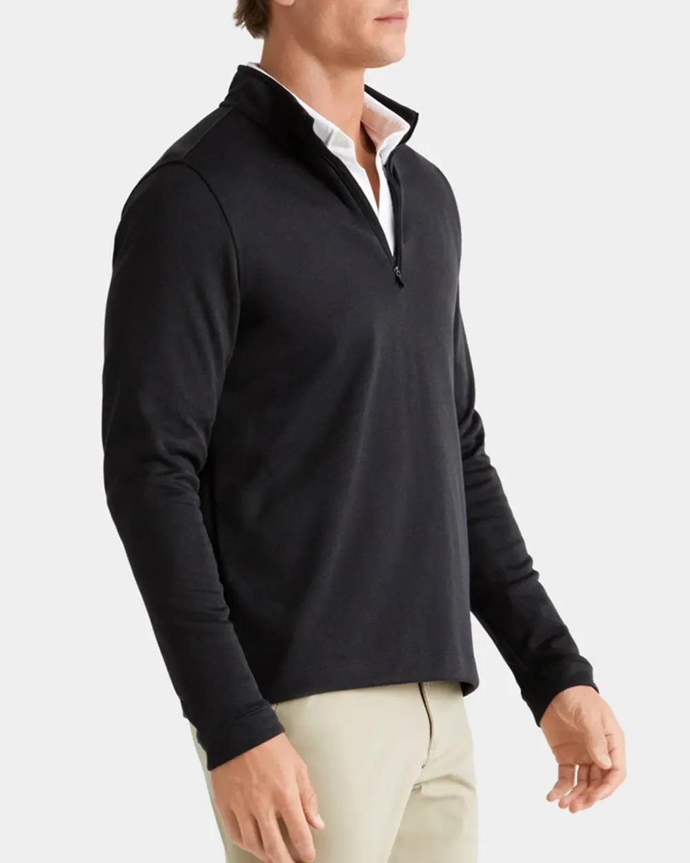 Men's Casual Shirt With Front Zipper