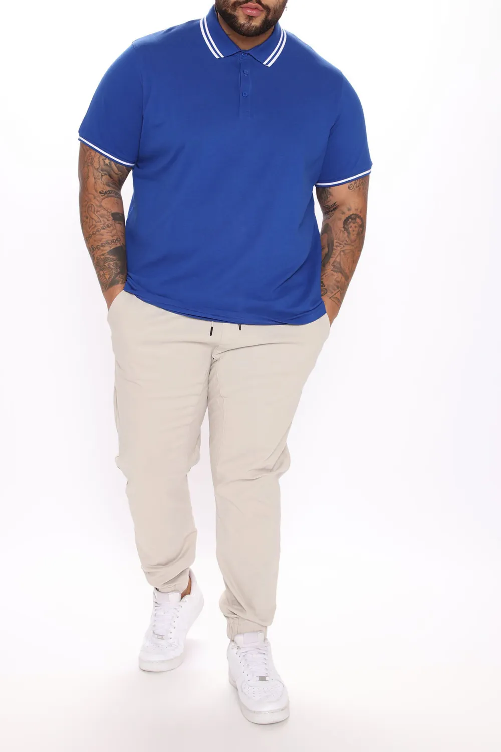 Wilson Short Sleeve Polo - Royal Blue