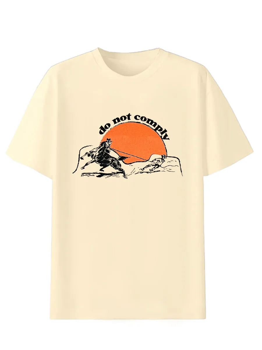 Do Not Comply Graphic T-shirt