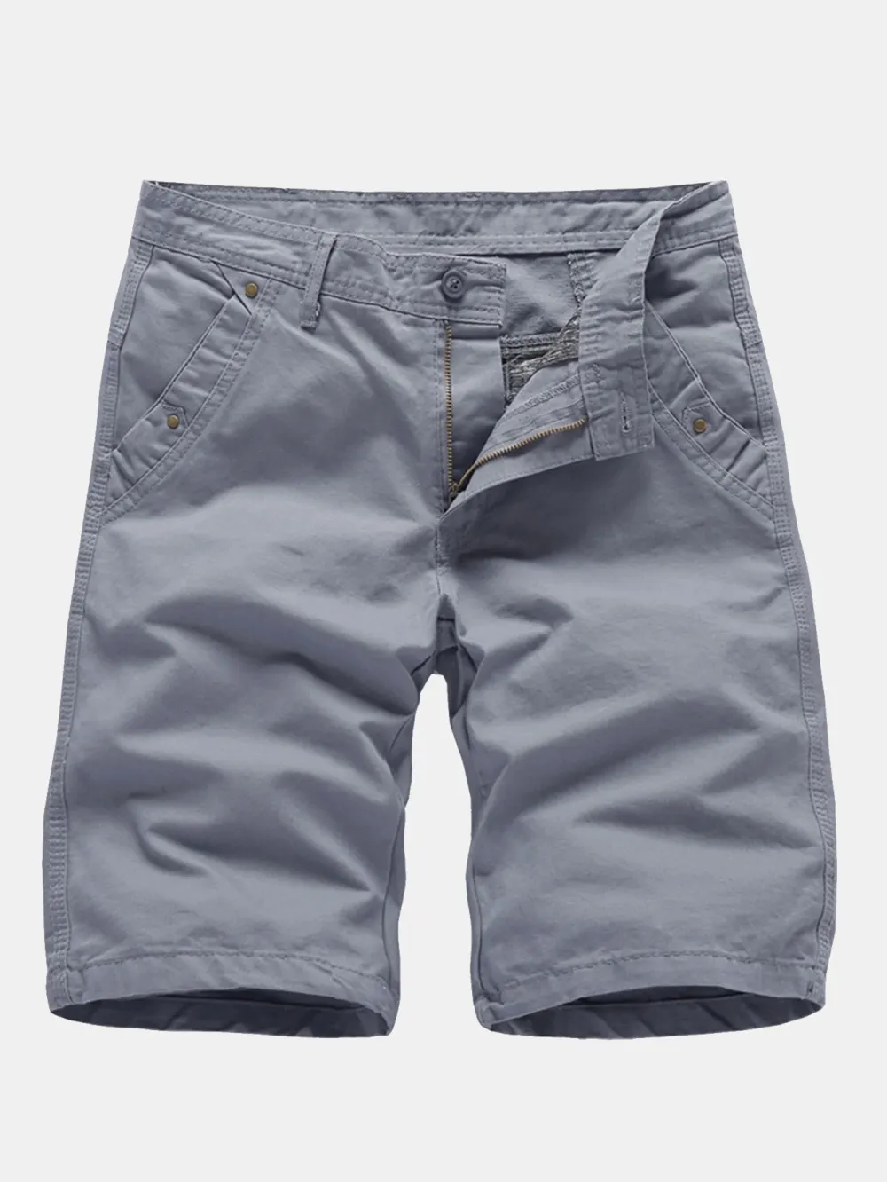 Man Stud Pocket Chino Shorts