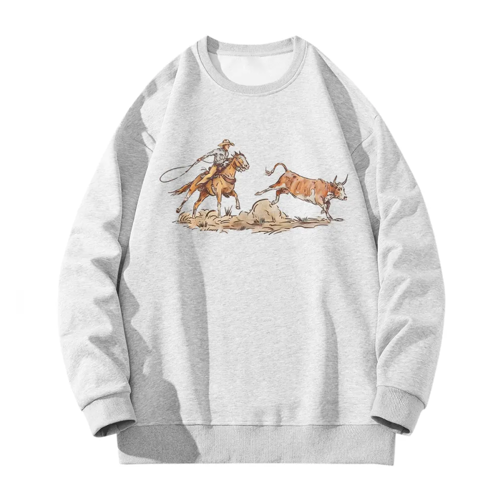 Western Cowboy Sweatshirt