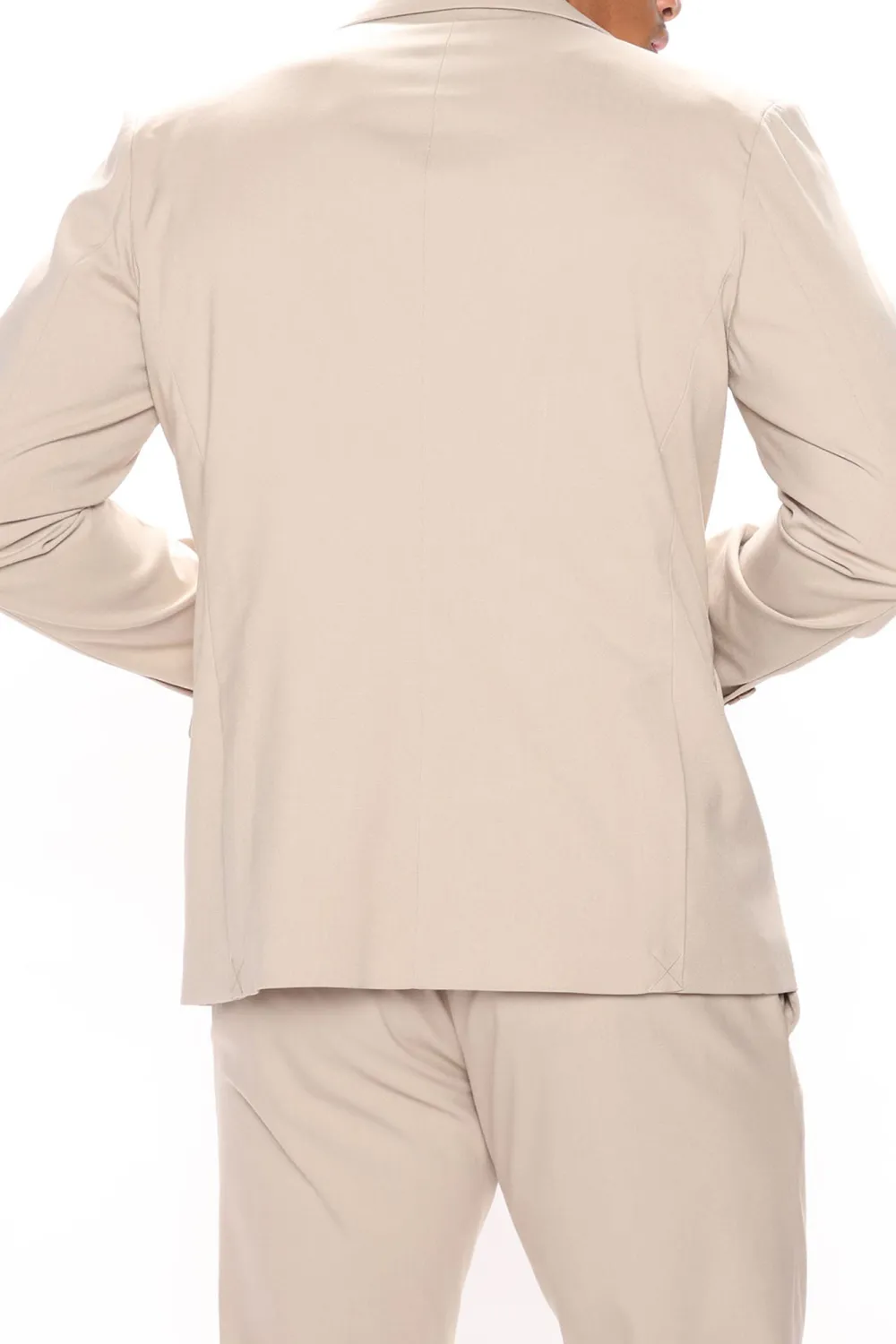 The Modern Stretch Suit Jacket - Tan