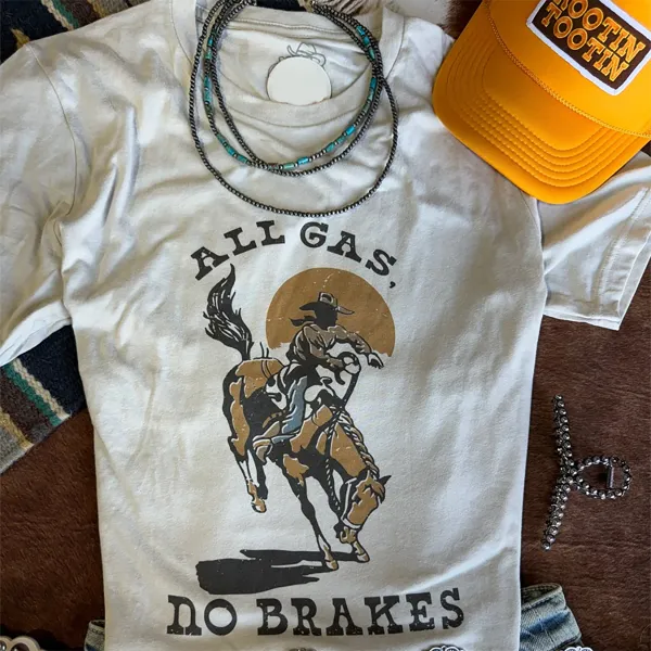 All Gas No Brakes Graphic Tee