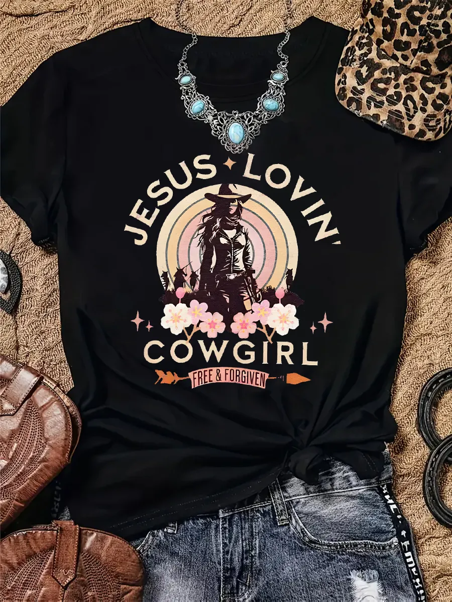 Jesus Lovin 'Cowgirl T-shirt