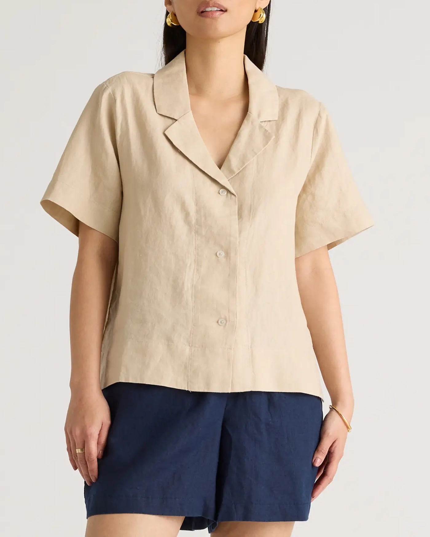 Daily Linen Short Sleeve Shirt