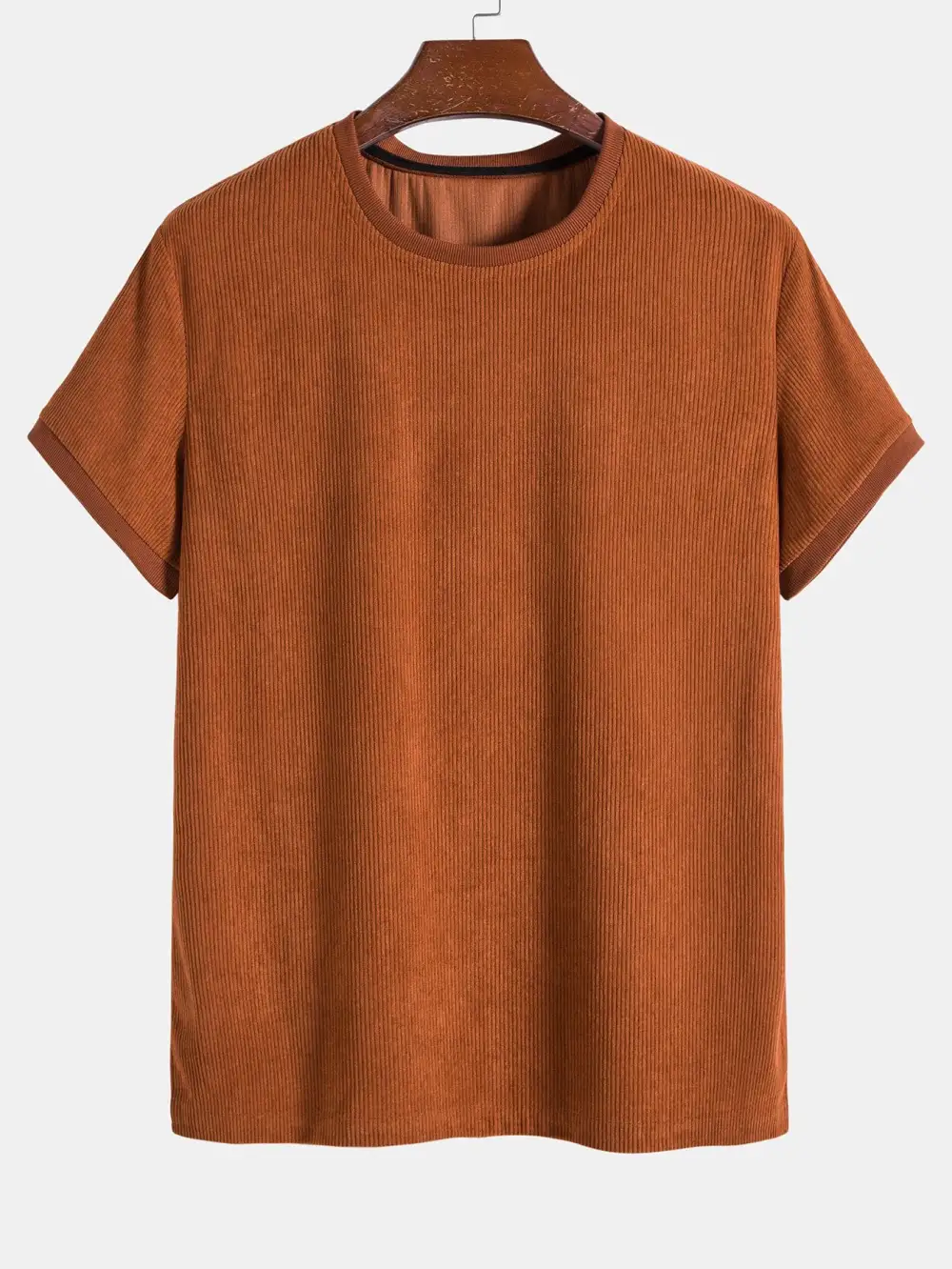 Stretch Corduroy Ringer T-Shirt